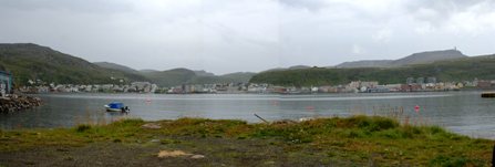 Panorama från syd